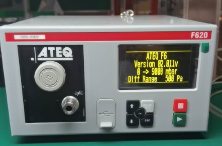 ATEQ Air pressure test On production line